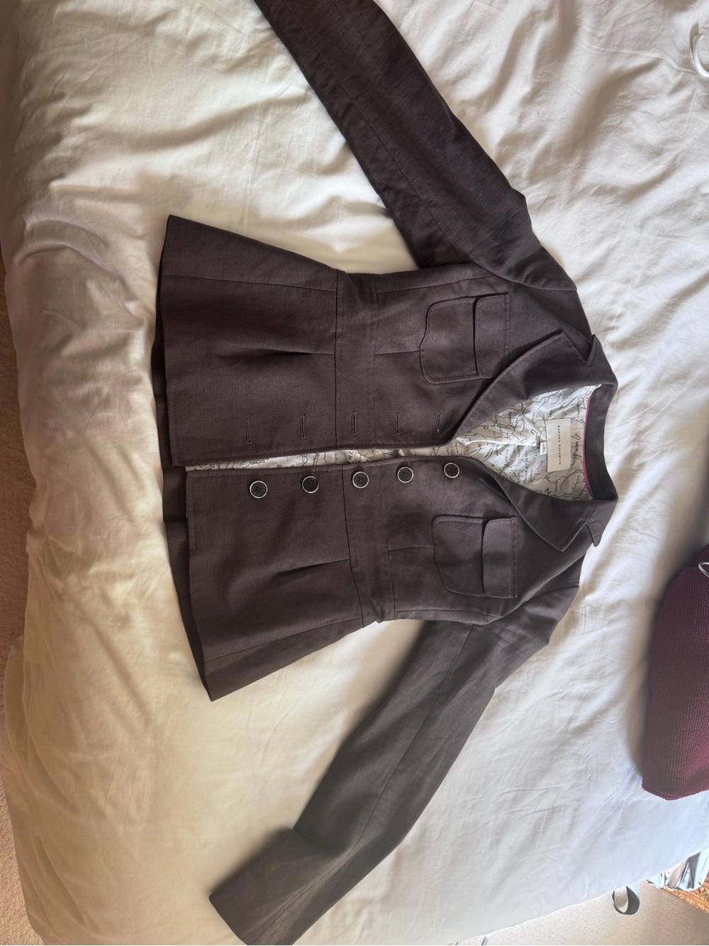 Banana Republic Dark Brown Tailored Blazer